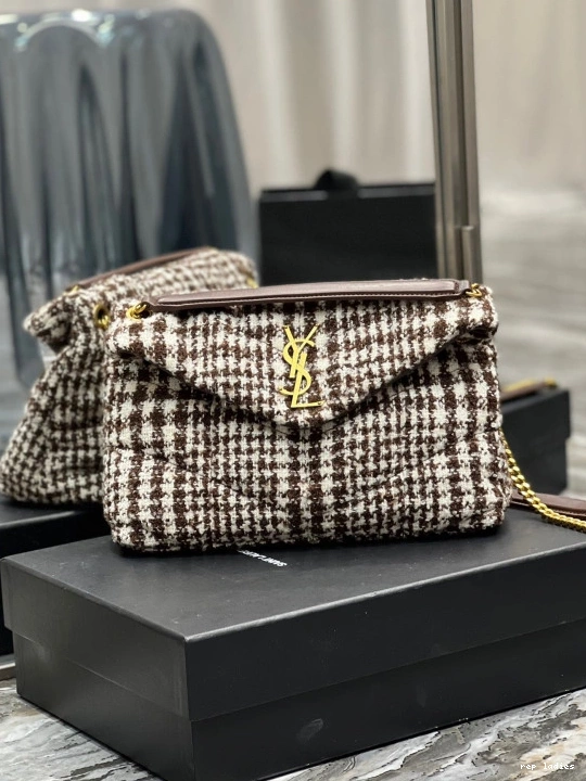 Rep ladies REP PUFFER SMALL CHAIN YSL BAG 0726